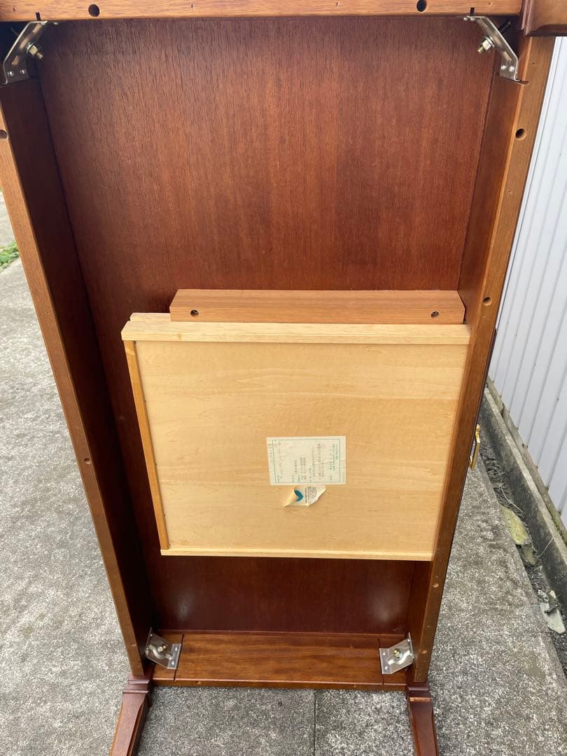 ビンテージ/maruni/マルニ木工/地中海/センターテーブル/引き出し付き