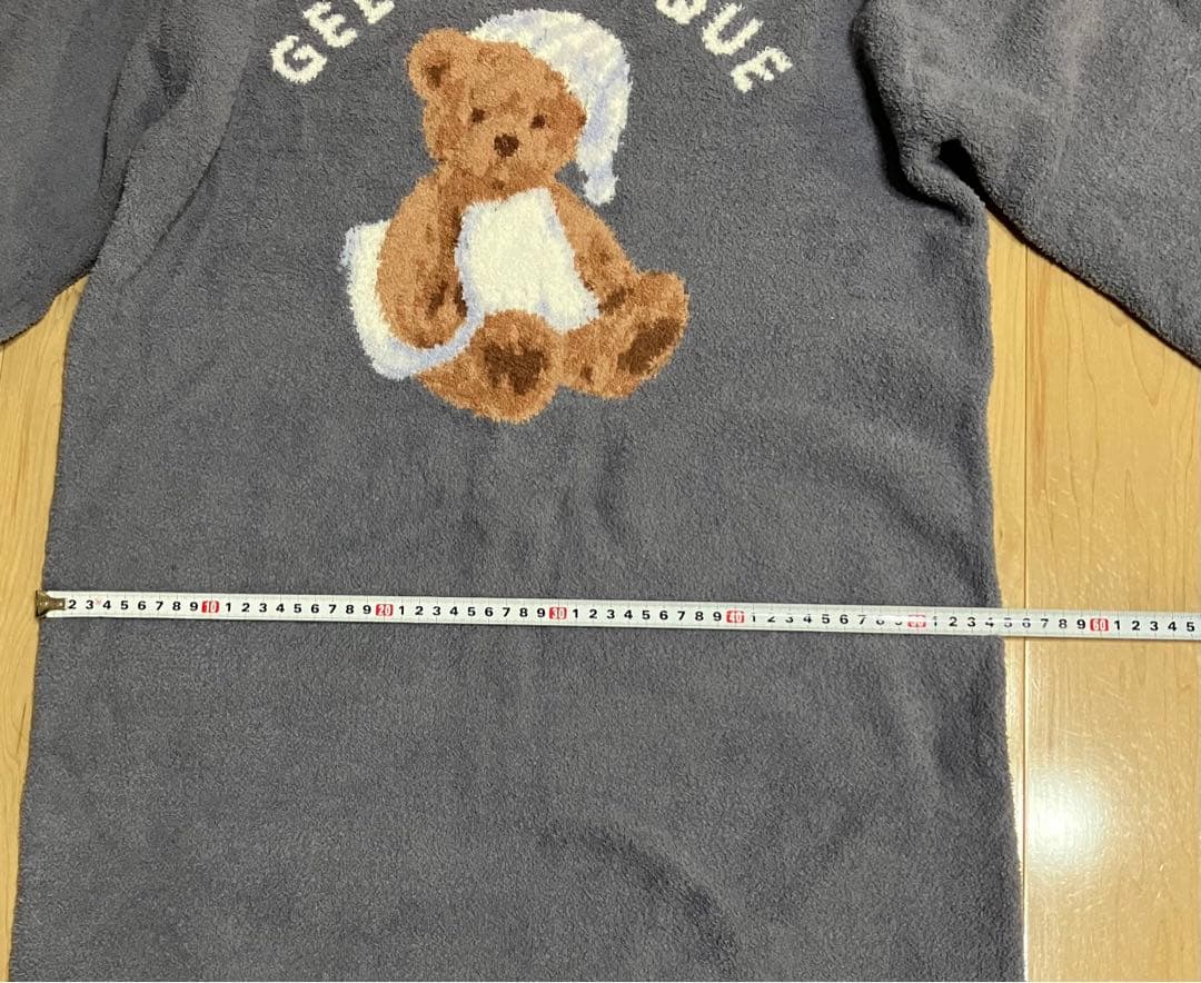 ジェラートピケ　GOOD NIGHT BEAR ジャガードワンピース　未着用
