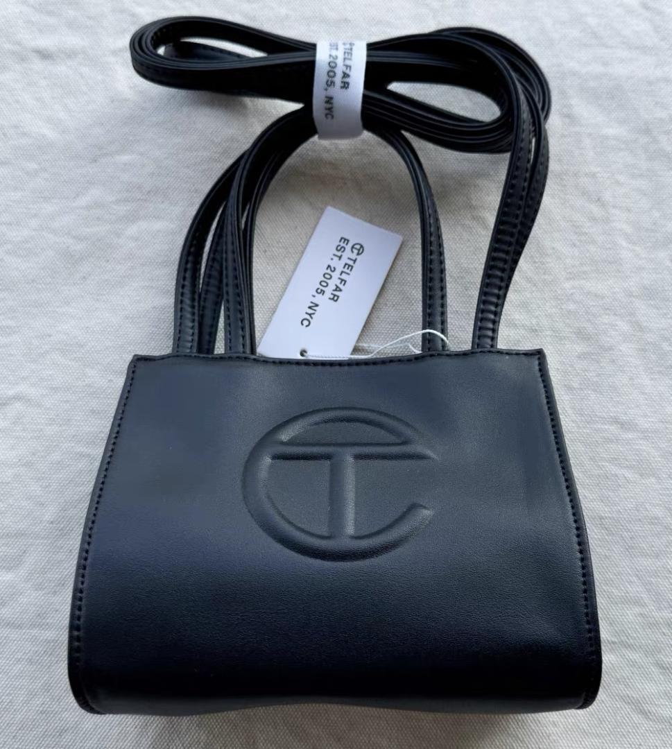 TELFAR スモール ショッピング バッグ（ブラック）