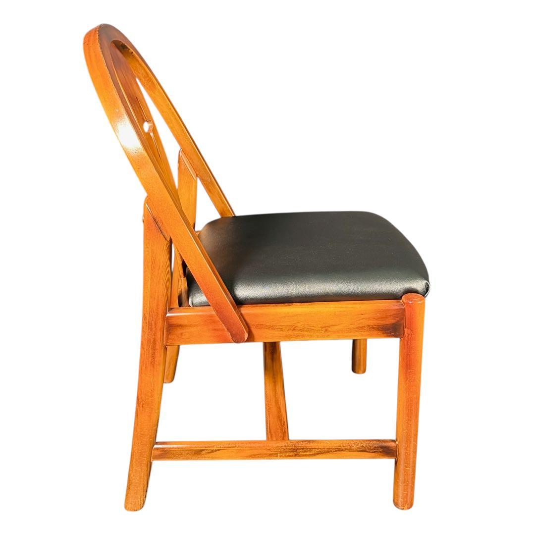 HR614 【希少デザイン】 karimoku チャーチ　十字　チェア