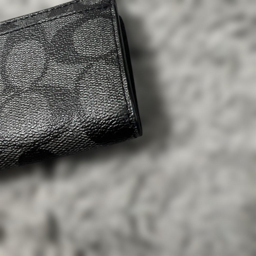 コーチ　COACH シグネチャー　ケース　キーケース　コンパクトウォレット