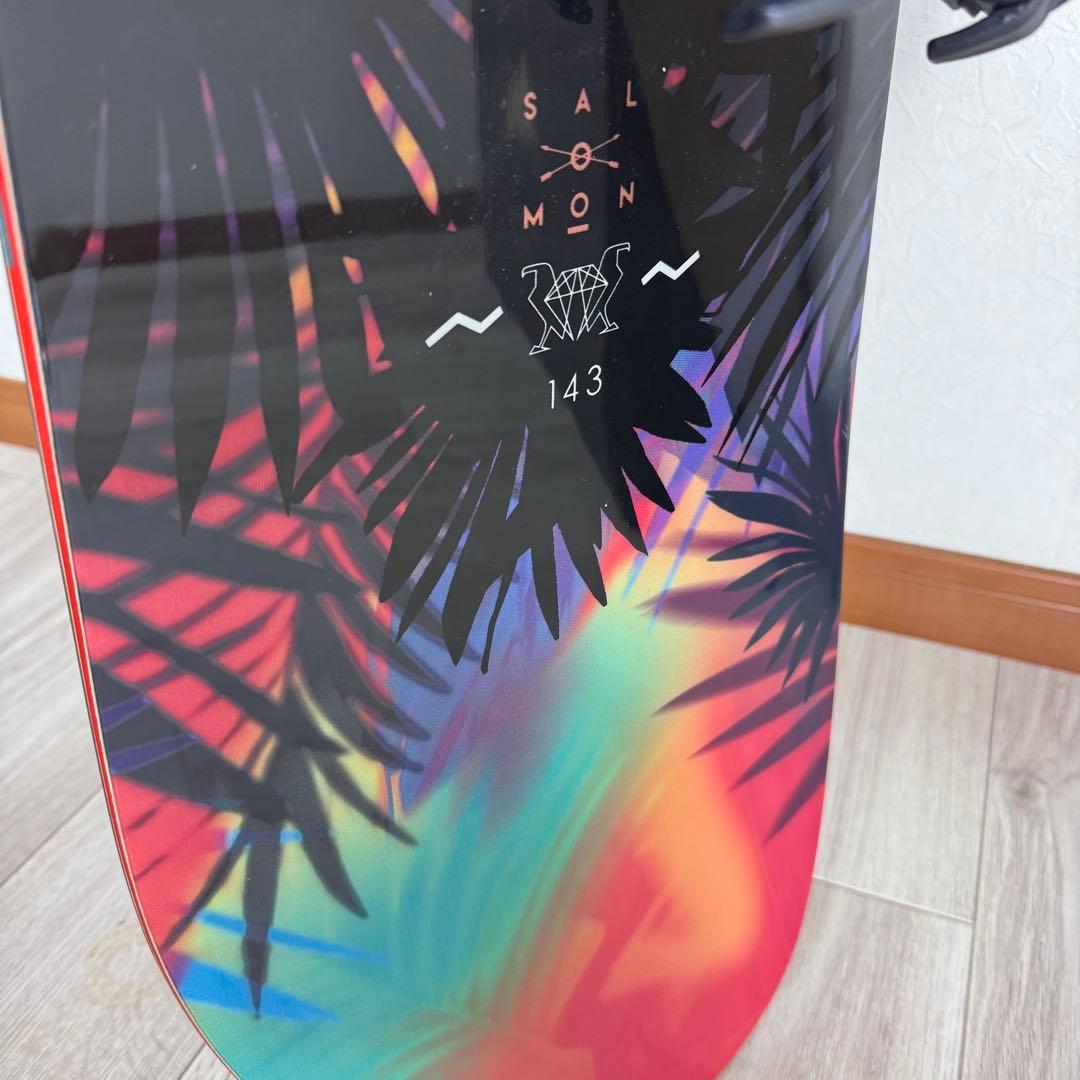 SALOMON レディーススノーボードセット 143cm ブーツ24.5cm