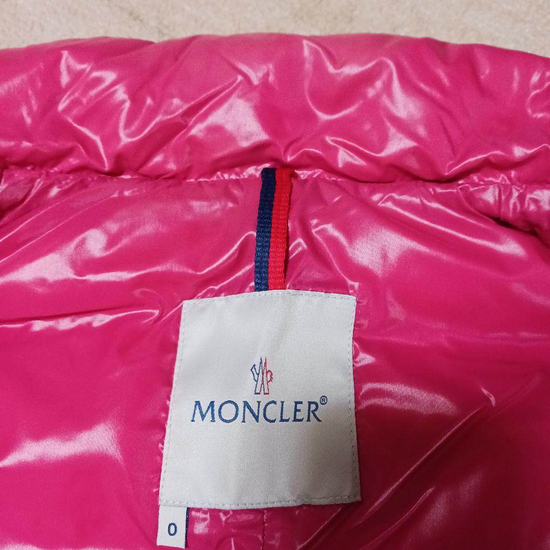 お値下げ☆ MONCLER ダウンベスト 濃いピンク Sサイズ