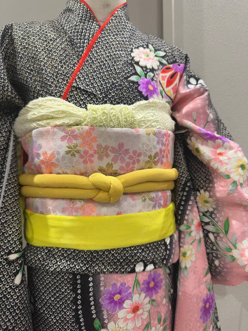 【正絹】　フルセット　7歳　七五三　女の子