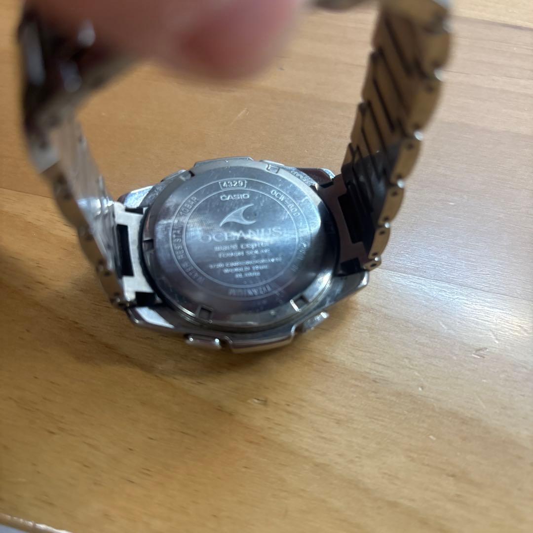 CASIO　カシオ　オシアナス　oceanus　OCW-600　ソーラーパワー
