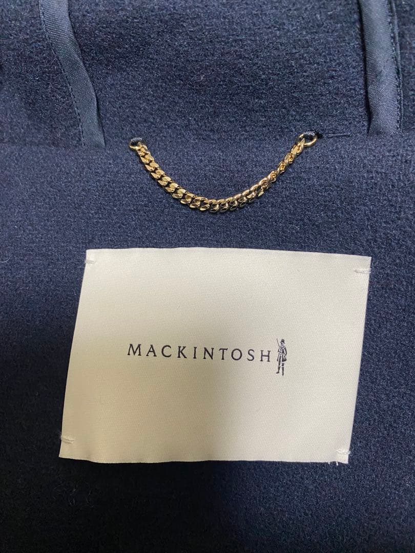 Mackintosh【マッキントッシュ】ダッフルコート　ネイビー　サイズ8