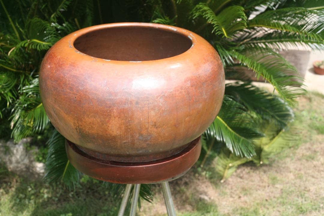 大型銅製火鉢