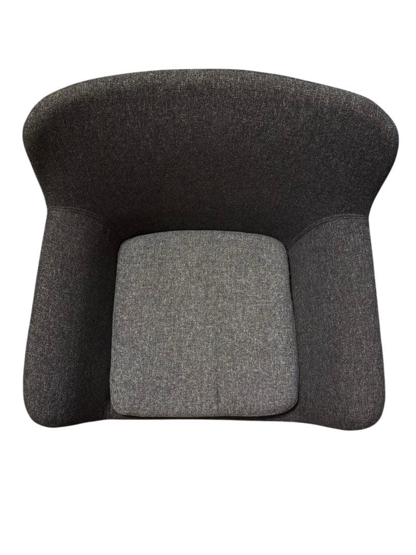 【超美品】IKEA ヴェードボー ダイニングチェア 1人掛け ダークグレー