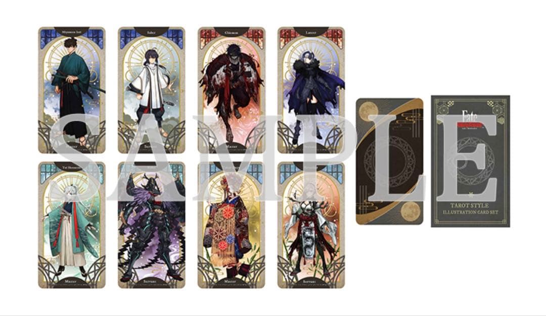 FATE/Samurai Remnant タロット タロット風カード