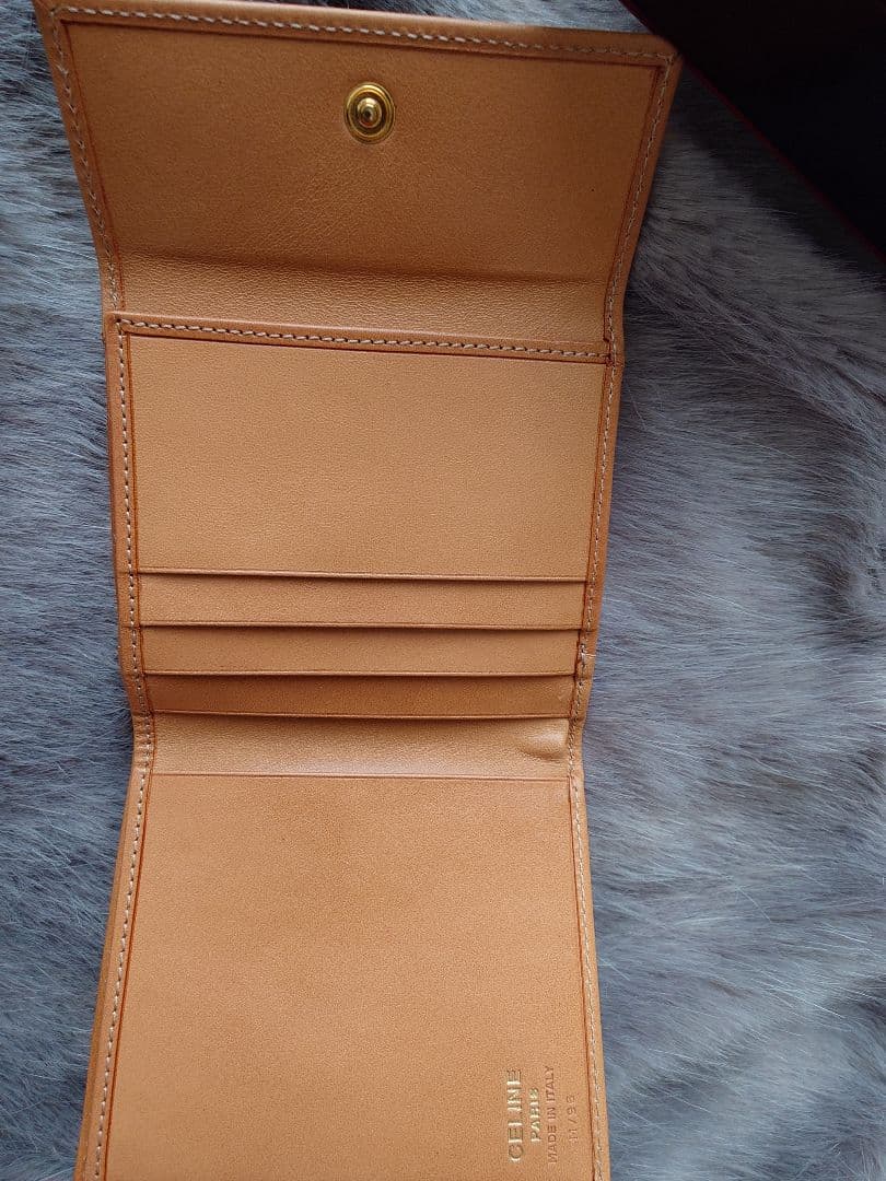 【極美品】【CELINE】 オールドセリーヌ 折り財布 マカダム