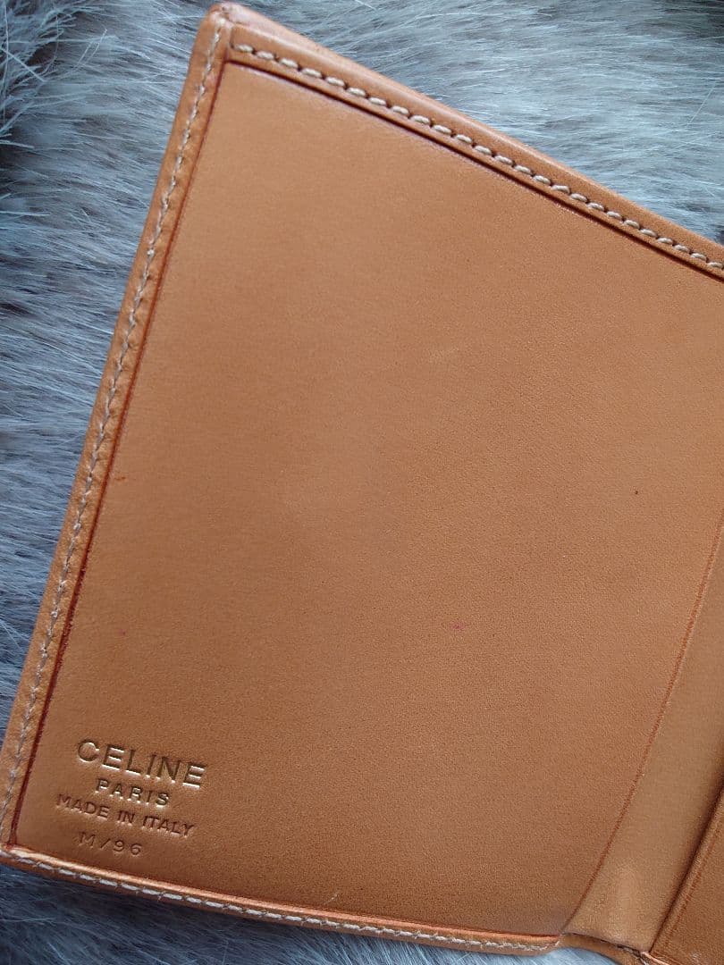 【極美品】【CELINE】 オールドセリーヌ 折り財布 マカダム