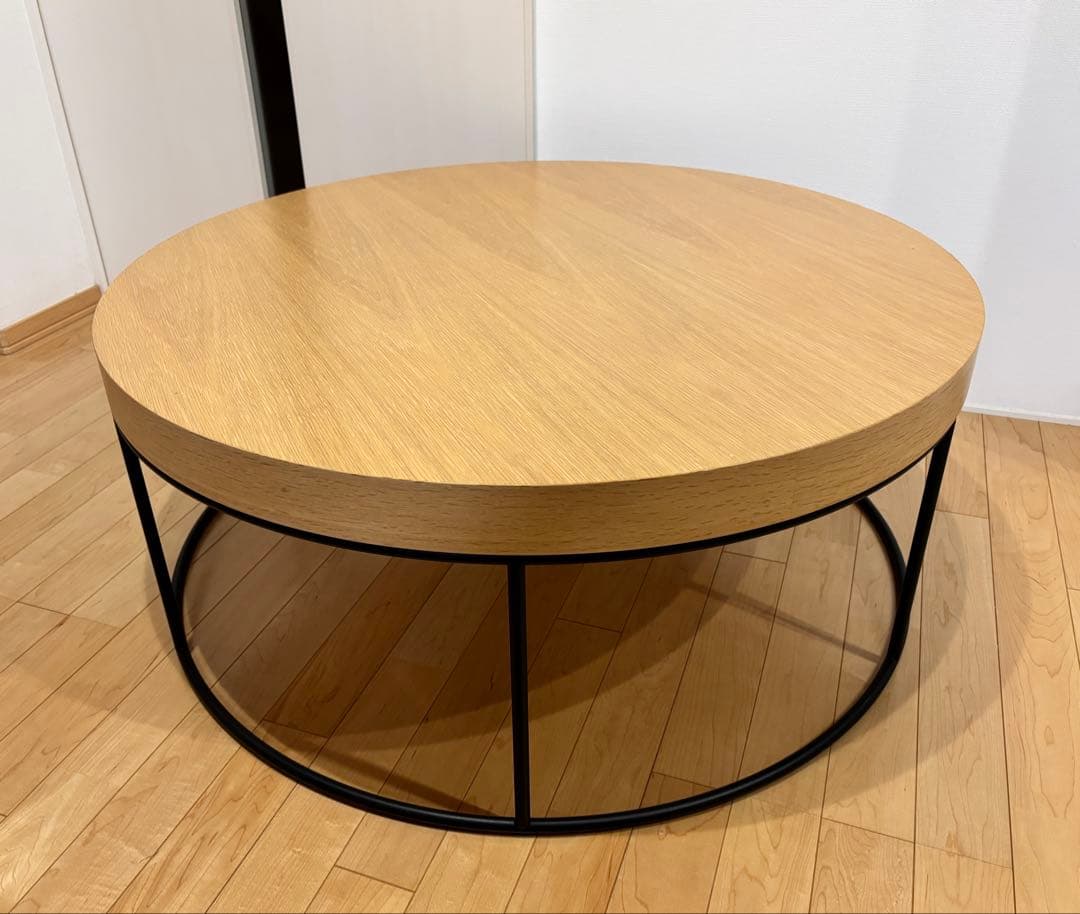 【たのメル便送料込み】IDEE DIVANCO ローテーブル オーク88cm