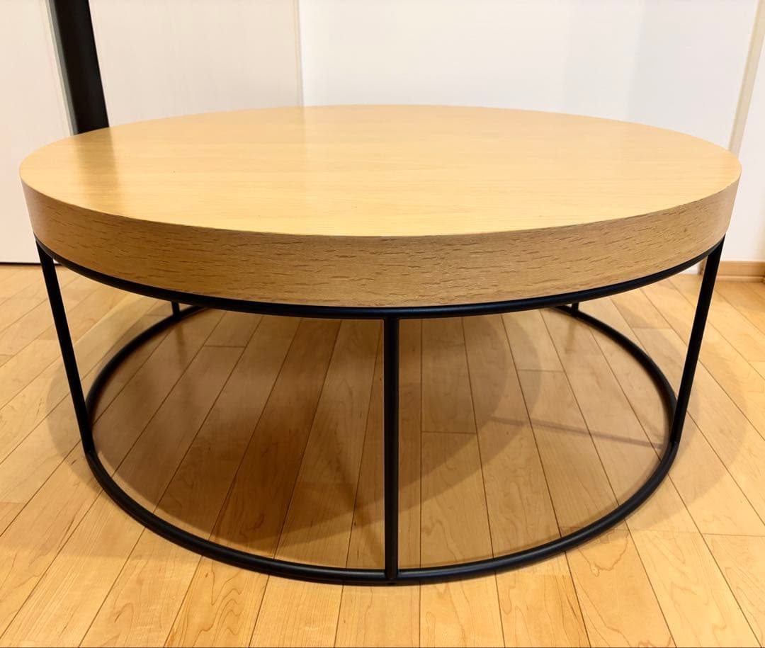 【たのメル便送料込み】IDEE DIVANCO ローテーブル オーク88cm