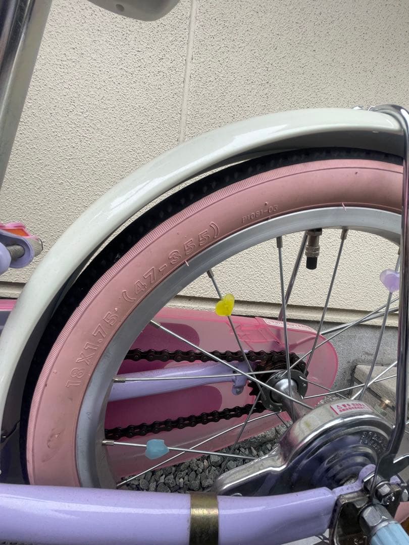 ディズニープリンセス　自転車　18インチ