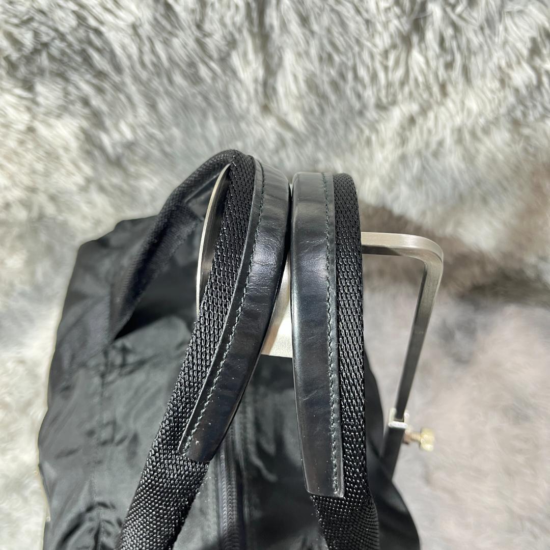 [大人気]　プラダ　ＰＲＡＤＡ　ボストンバッグ　三角ロゴ　ブラック