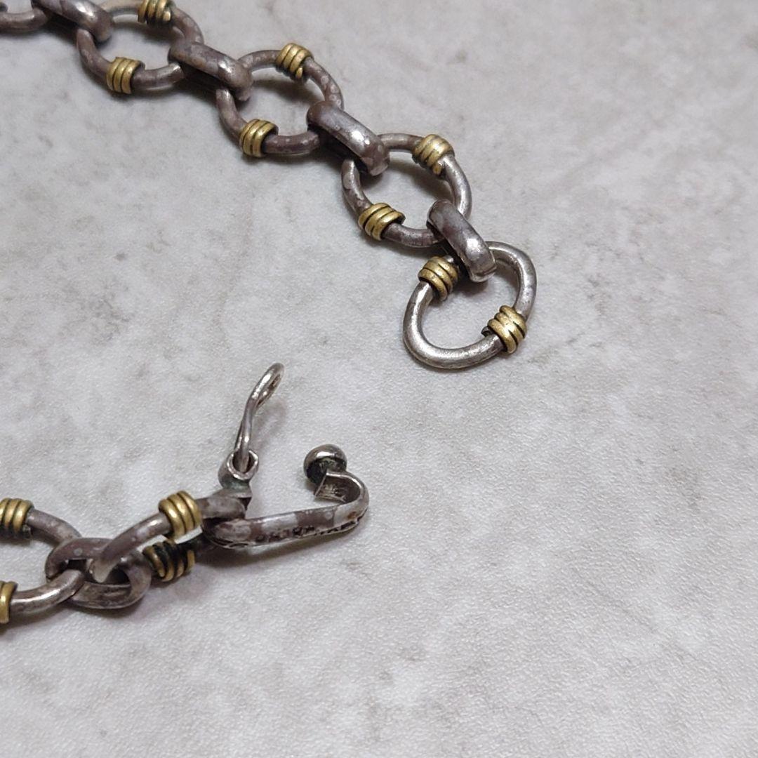 Y*s様 MEXICAN JEWELRY オーバルリンクネックレス ゴールドコイ