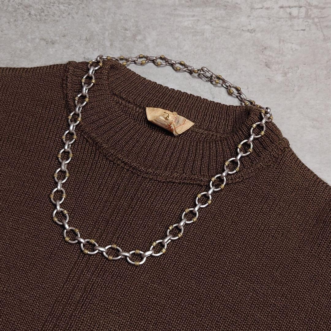 Y*s様 MEXICAN JEWELRY オーバルリンクネックレス ゴールドコイ