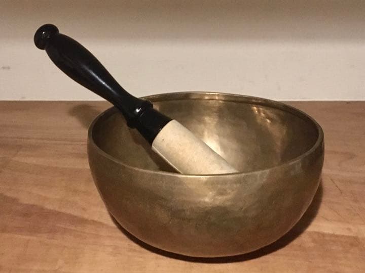 「Kei」手作り シンギングボウル 20cm スティック 付き