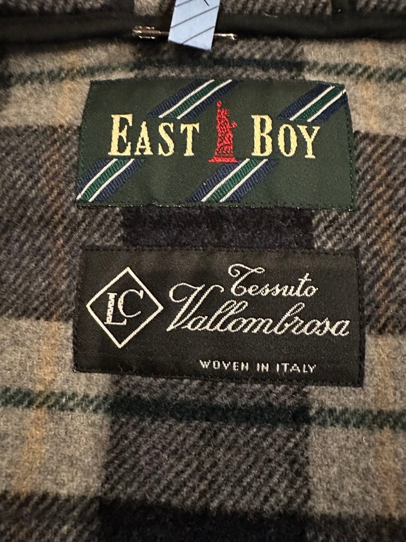 Mai　EAST BOY ダブルフェイスダッフルコート　チャコールサイズ9