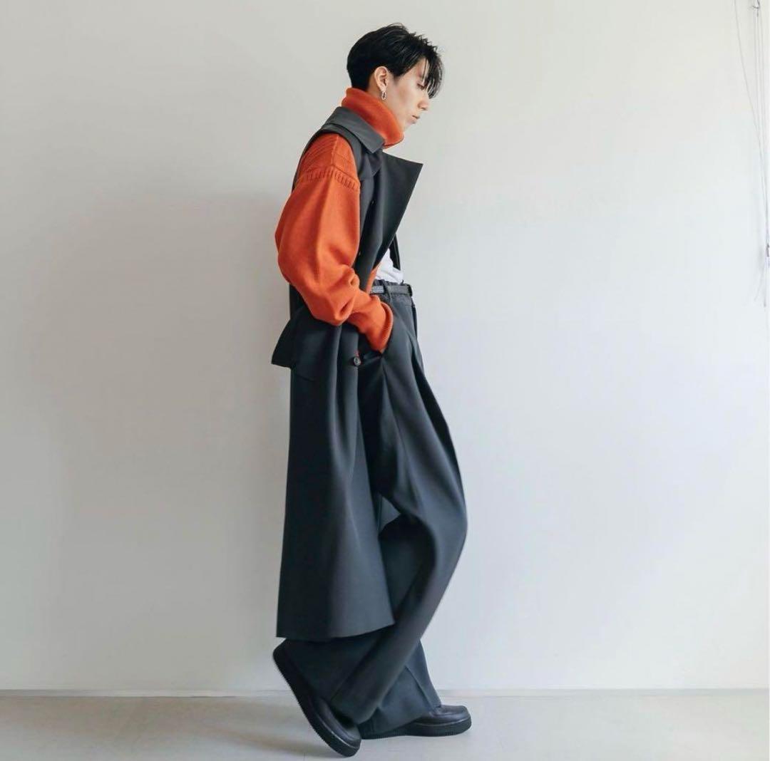 sublations ロングベスト グレー サイズ1