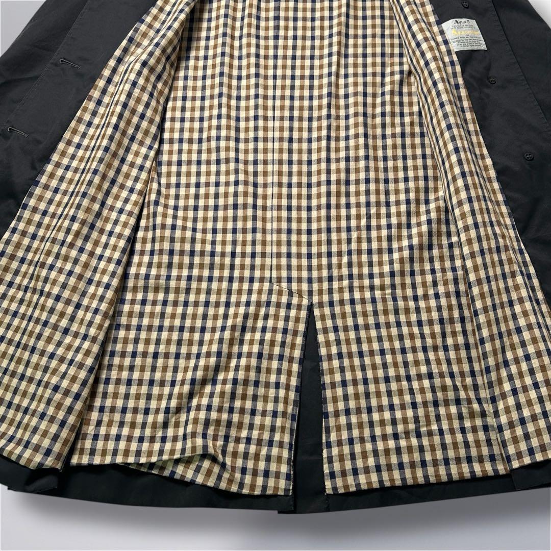 70~80's'AquascutumステンカラーコートMイギリス製vintage