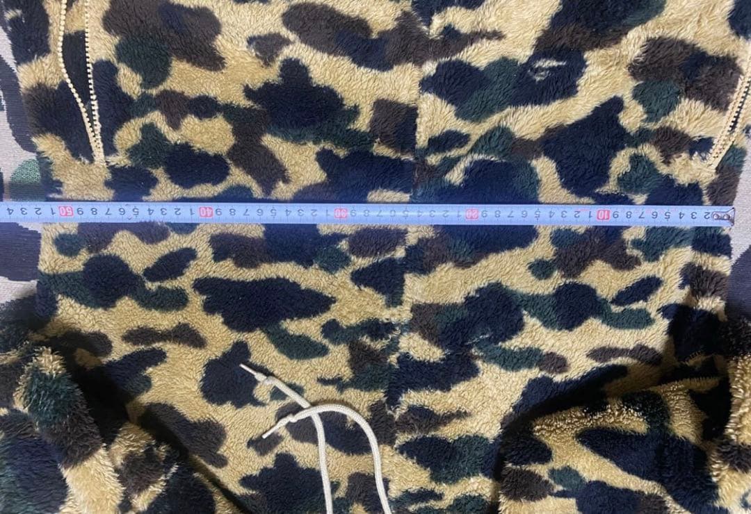 A bathing ape ボア パーカー XL
