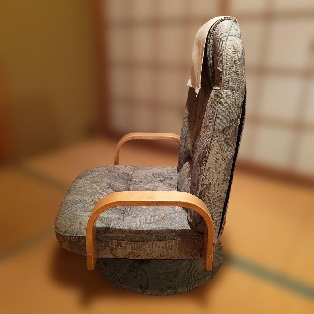 リクライニング座椅子（回転可能）