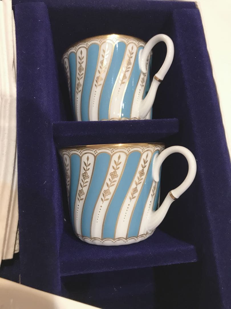 希少【未使用】Noritake ダイヤモンドコレクション カップ＆ソーサー5客
