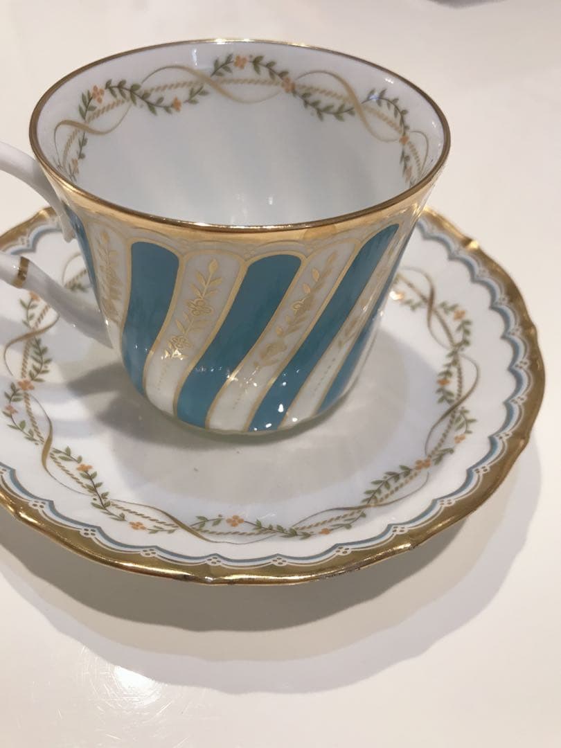 希少【未使用】Noritake ダイヤモンドコレクション カップ＆ソーサー5客