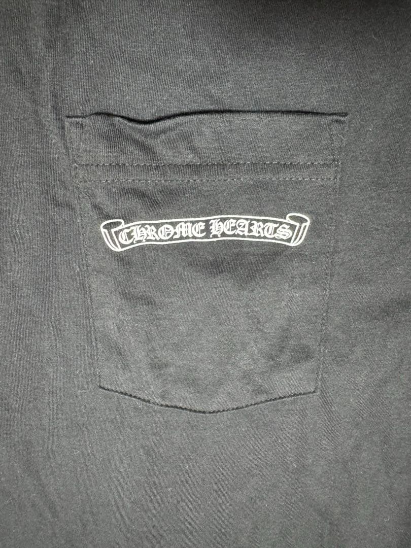 Chrome Hearts ブラック ロングスリーブ Tシャツ