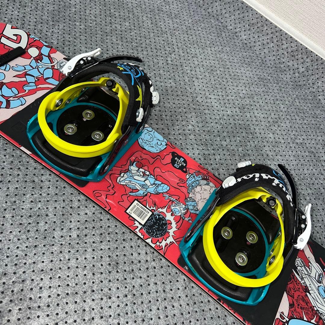 数回使用 キッズスノーボード BURTON LTR 80cm×バイン×ブーツ