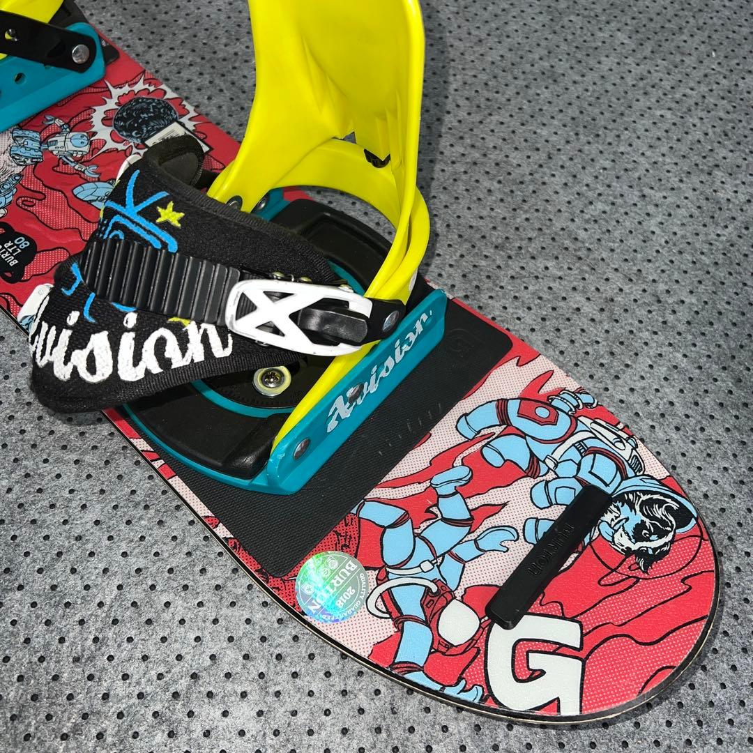 数回使用 キッズスノーボード BURTON LTR 80cm×バイン×ブーツ