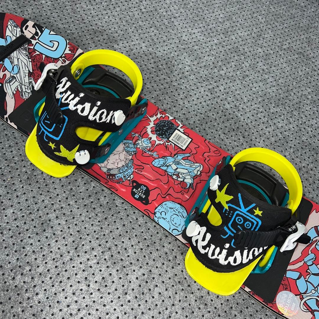 数回使用 キッズスノーボード BURTON LTR 80cm×バイン×ブーツ