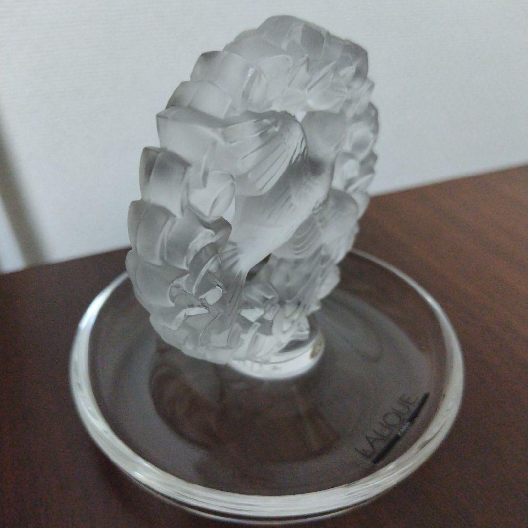 美品 ルネ・ラリック 小鳥リースデザイン ジュエリートレイ
