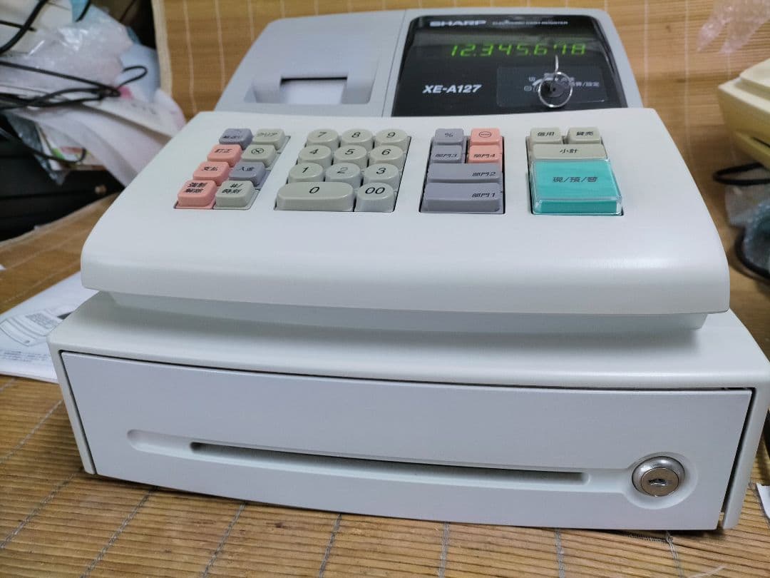 シャープレジスター　XE-A127　簡単便利特殊　送料込　400666