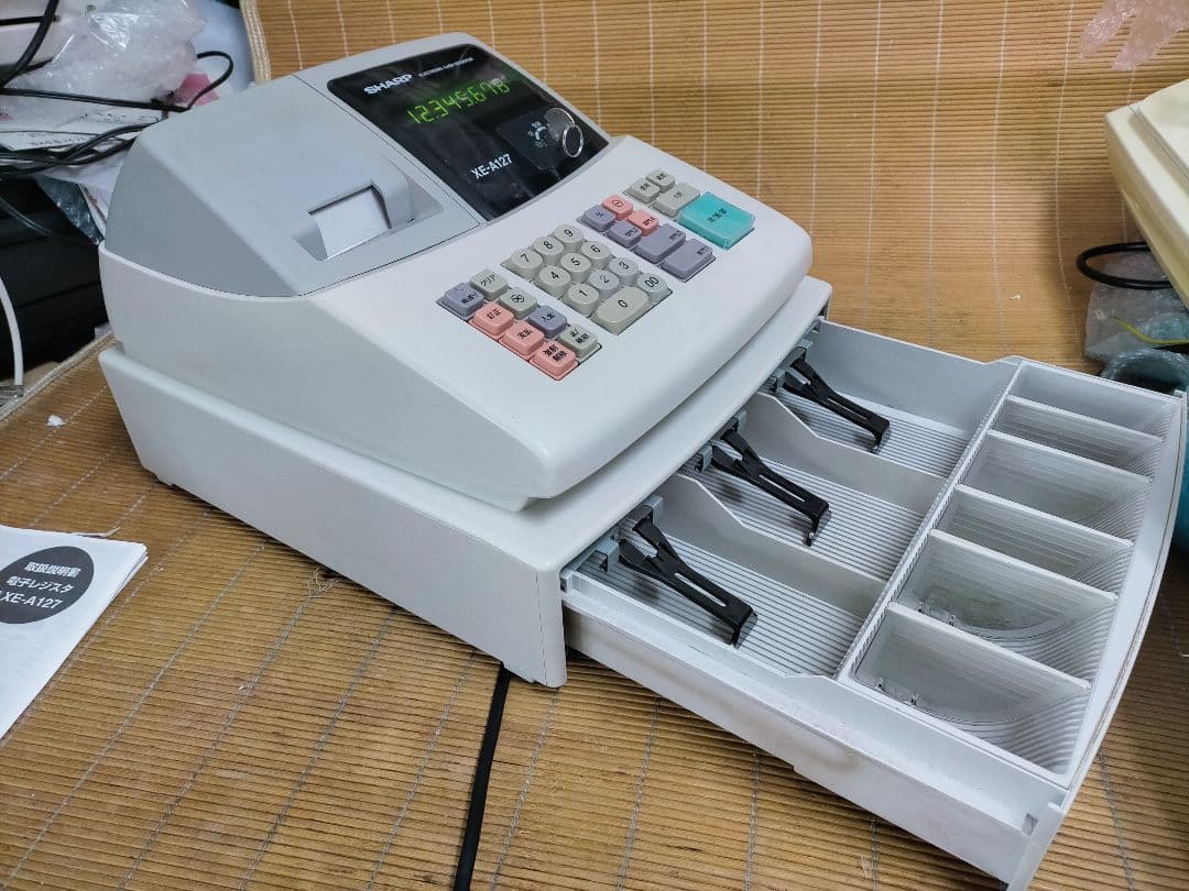 シャープレジスター　XE-A127　簡単便利特殊　送料込　400666