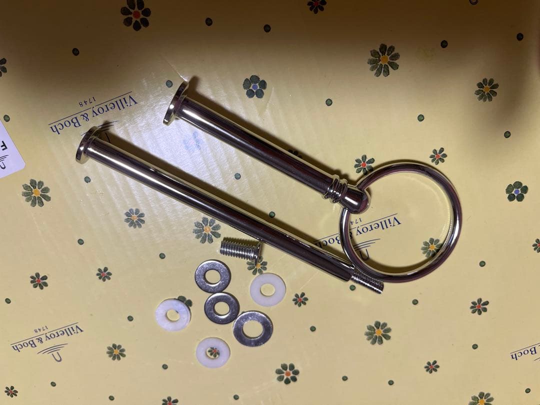 Villeroy & Boch 花柄 2段ケーキスタンド　新品
