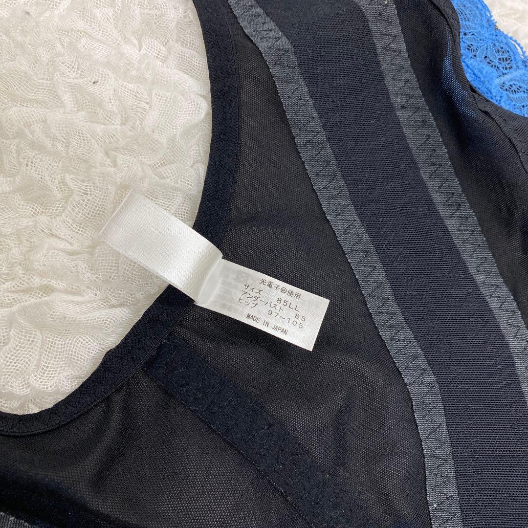 新品 ララ グラントイーワンズ 補正下着 ボディスーツ 85LL LALA 黒