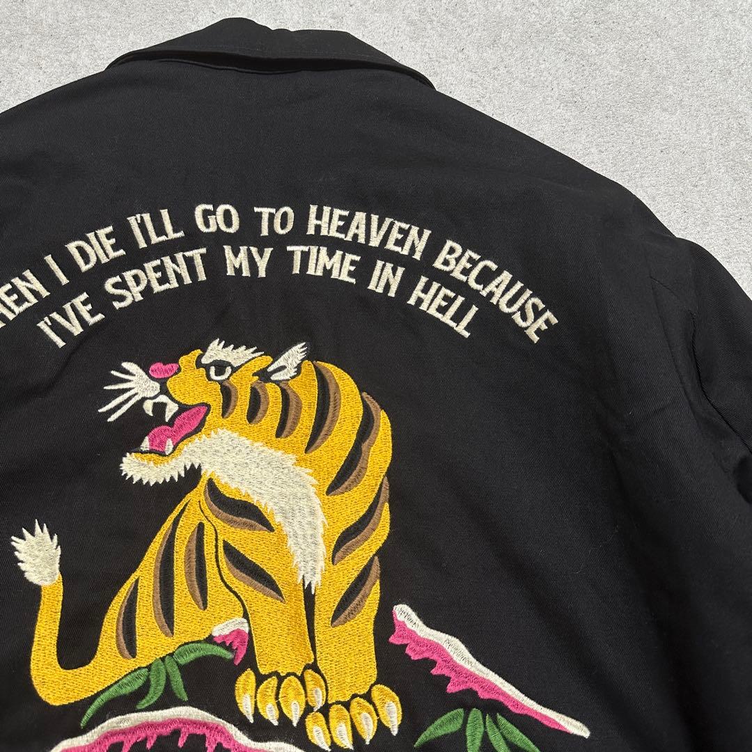 M 新品✨　ベトジャン　HOUSTON ヒューストン　虎　ブラック　51530