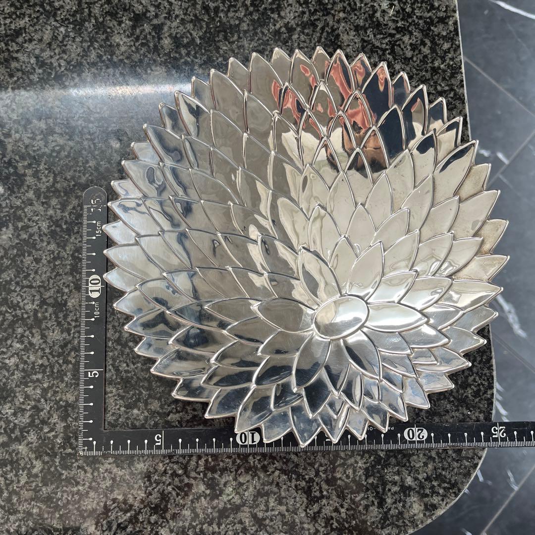 ティファニー　純銀　銀器花びら