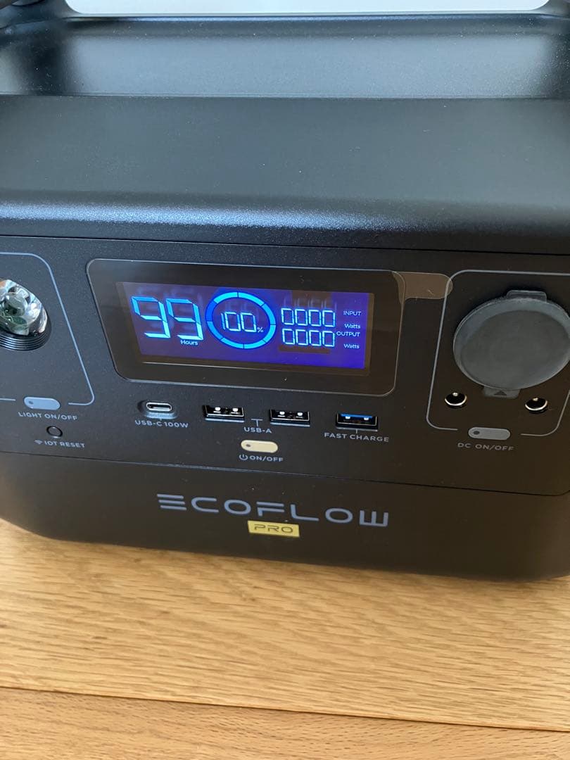 ECOFLOW  PRO ポータブル電源　防災　アウトドア