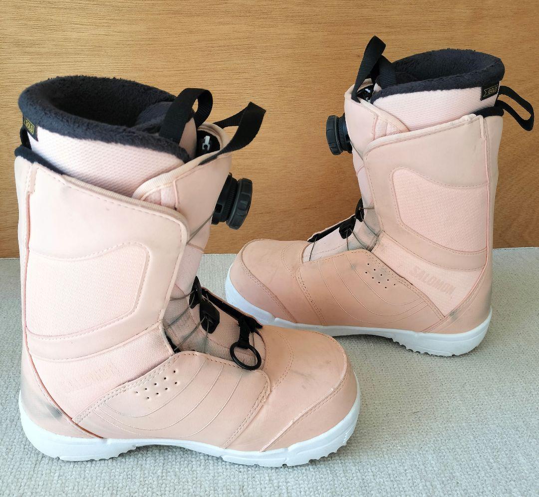 SALOMON サロモン PEARL BOA パールボア 23cm ピンク