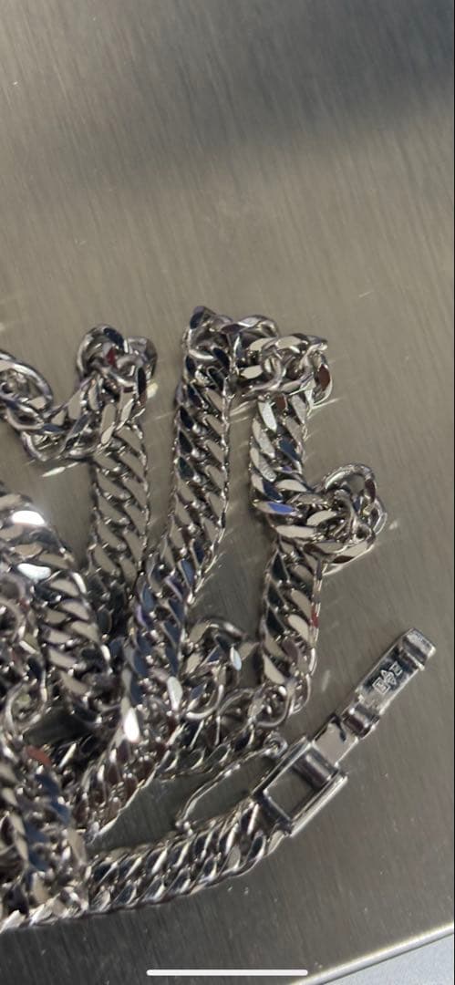 プラチナ　pt850 27.5g 45cm 喜平　ネックレス