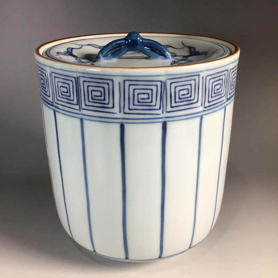 Ｎ１８１　皆具　『洞華苑造』『桶側皆具』『水指　建水　蓋置　杓立』　共箱　茶道具