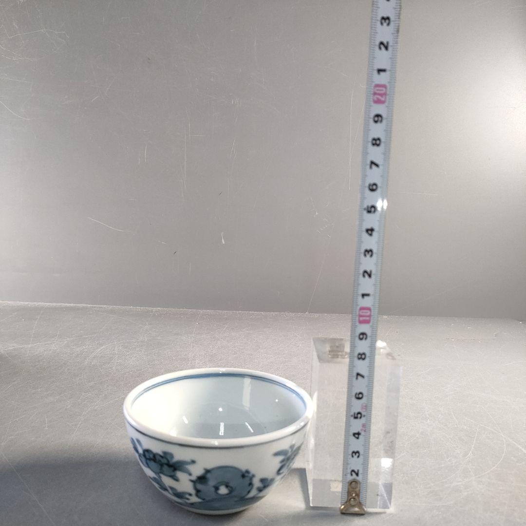 A1268-9/有田焼/源右衛門窯/染錦花草絵小鉢13客/向付/飾鉢/懐石道具/