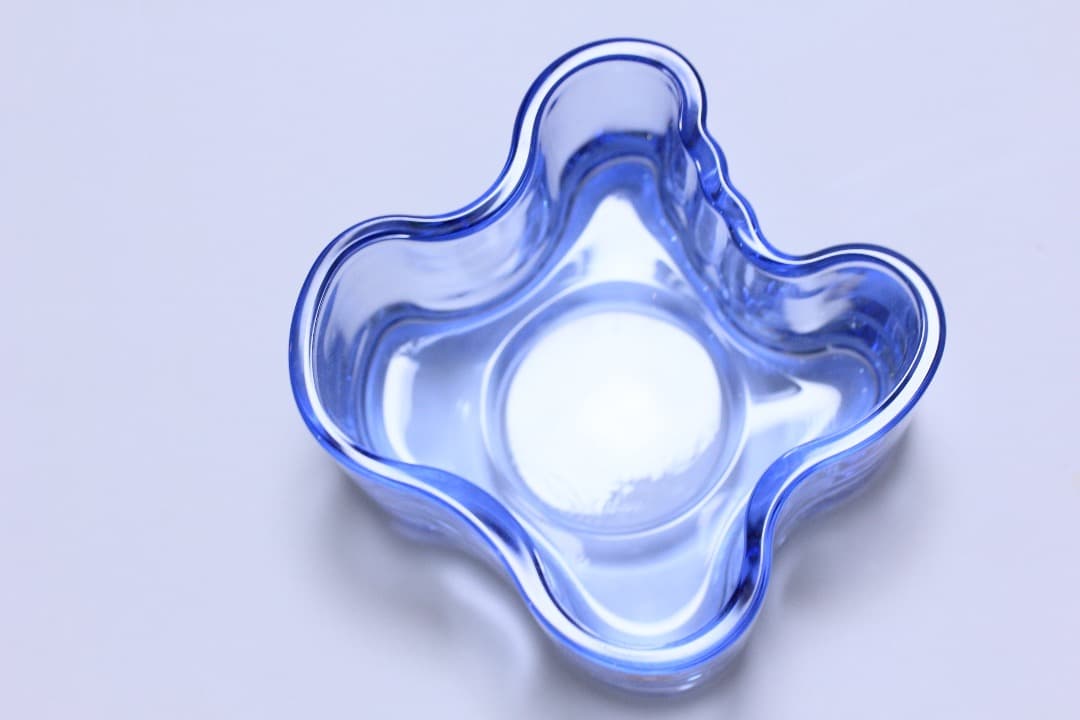4889 アクアブルー　アアルト　55mm キャンドルホルダー　イッタラ