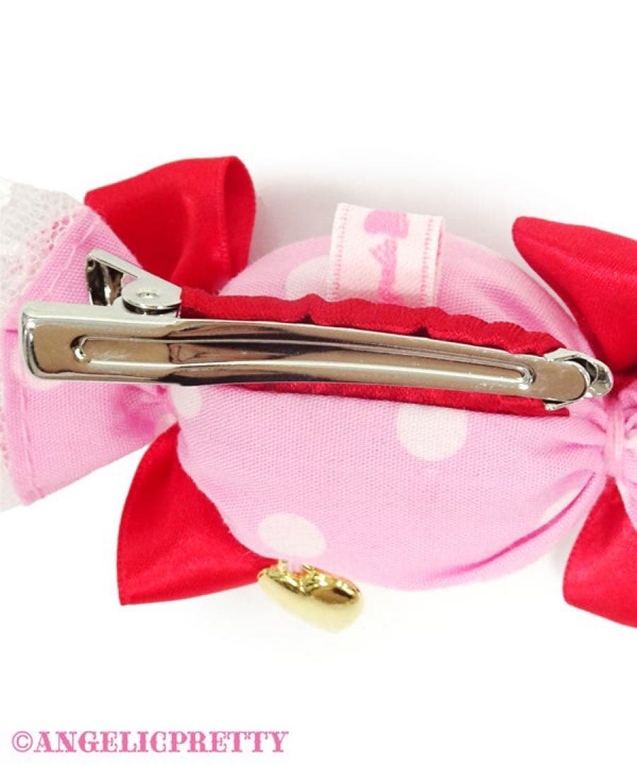 Angelic Pretty Candy Popクリップ　赤　ピンク