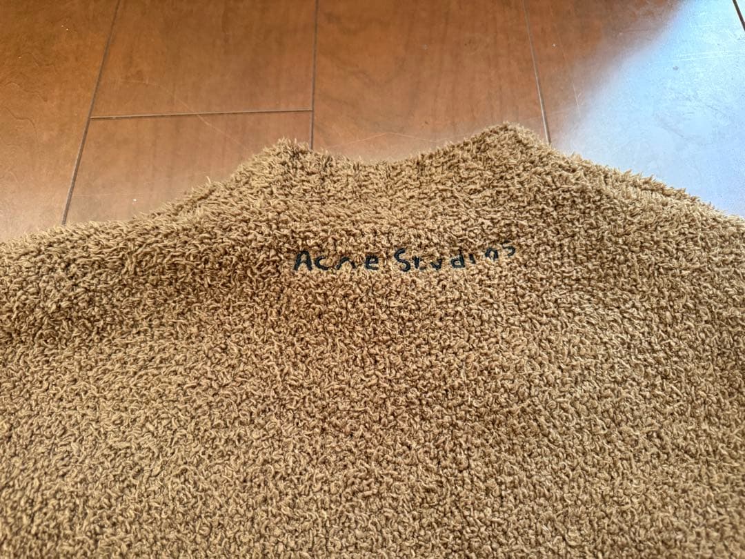25AW Acne studios ブラウン クマモチーフ セーター S