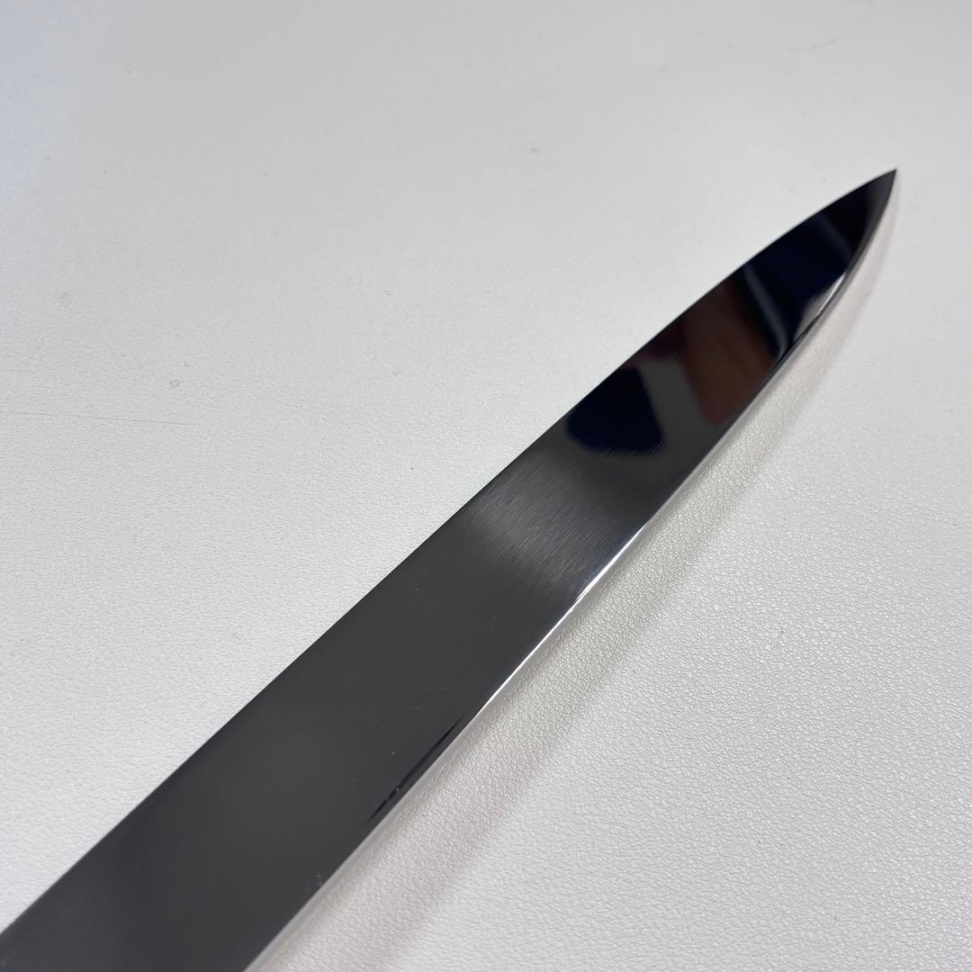 270mm 柳刃包丁 鏡面 黒檀紫檀八角柄 刺身包丁 全鋼、