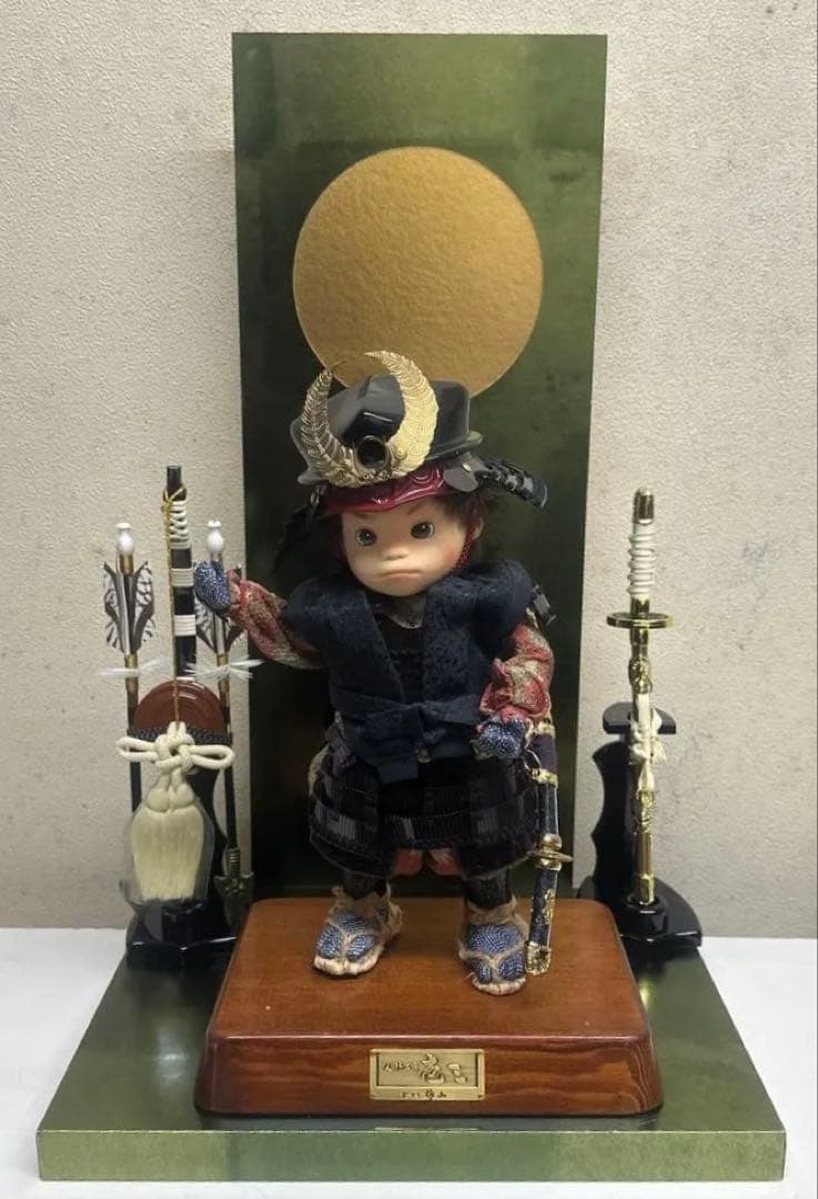 わんぱく家康 壱三式関節人形 総手縫 工房作品 定価32万円 資料付き展示未使用